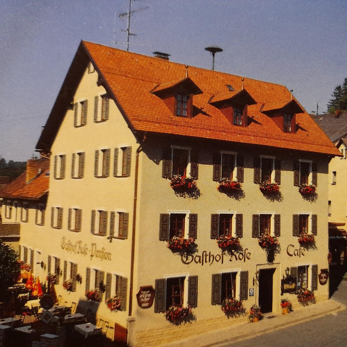 Restaurant "Hotel Zur Rose" in Gößweinstein