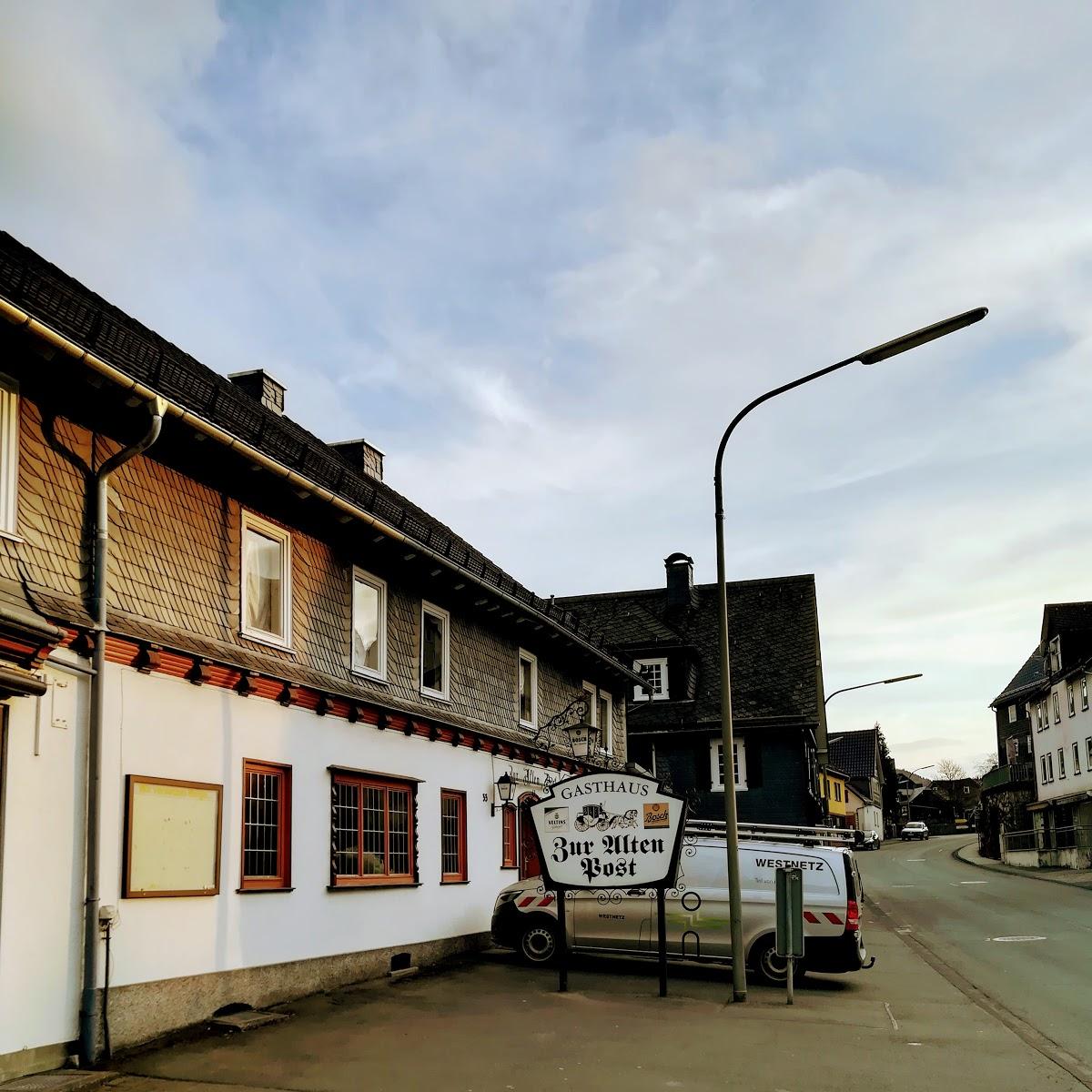 Restaurant "Gaststätte  Zur Alten Post " in Bad Laasphe