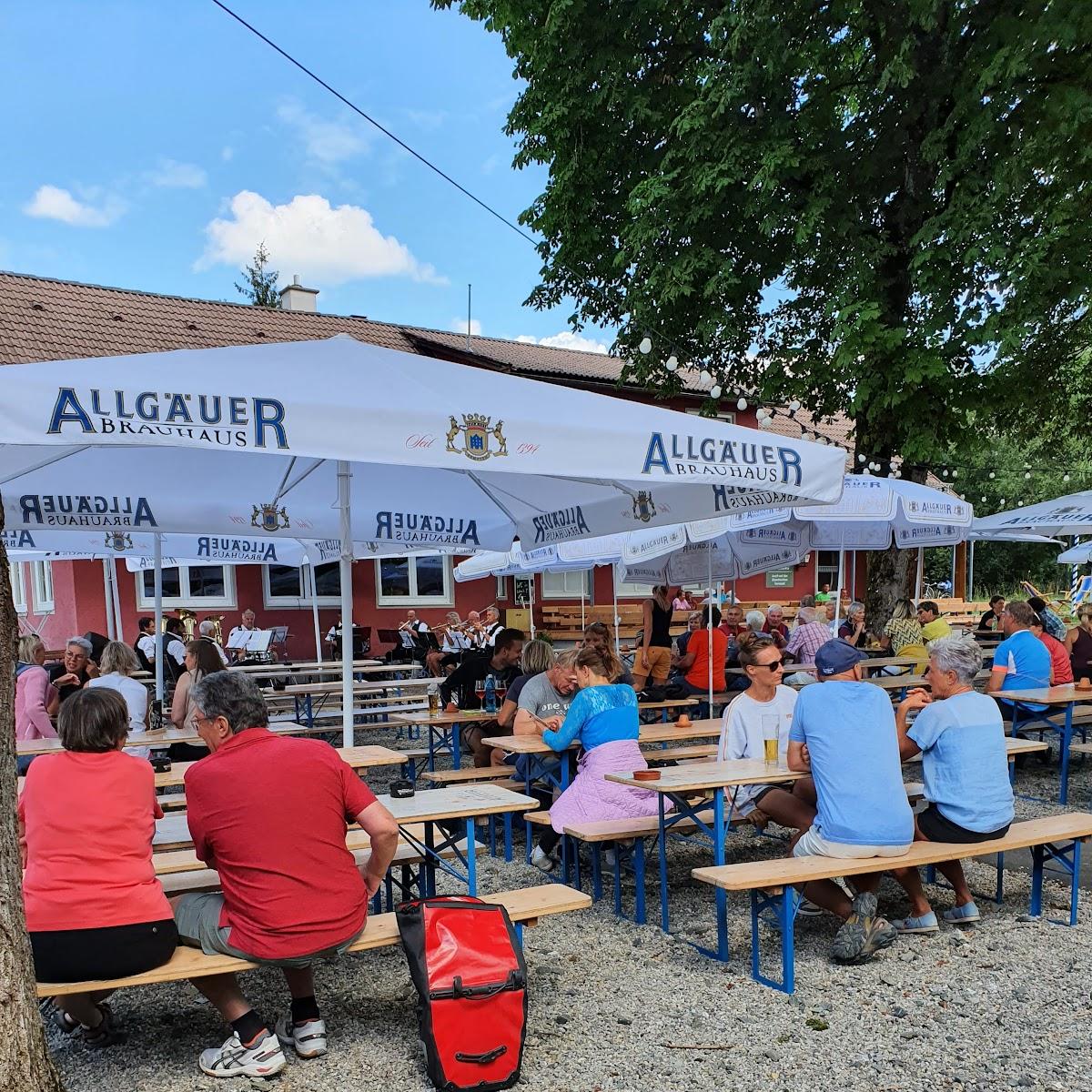 Restaurant "Biergarten - Grillstadl zum Dorfwirt" in Blaichach