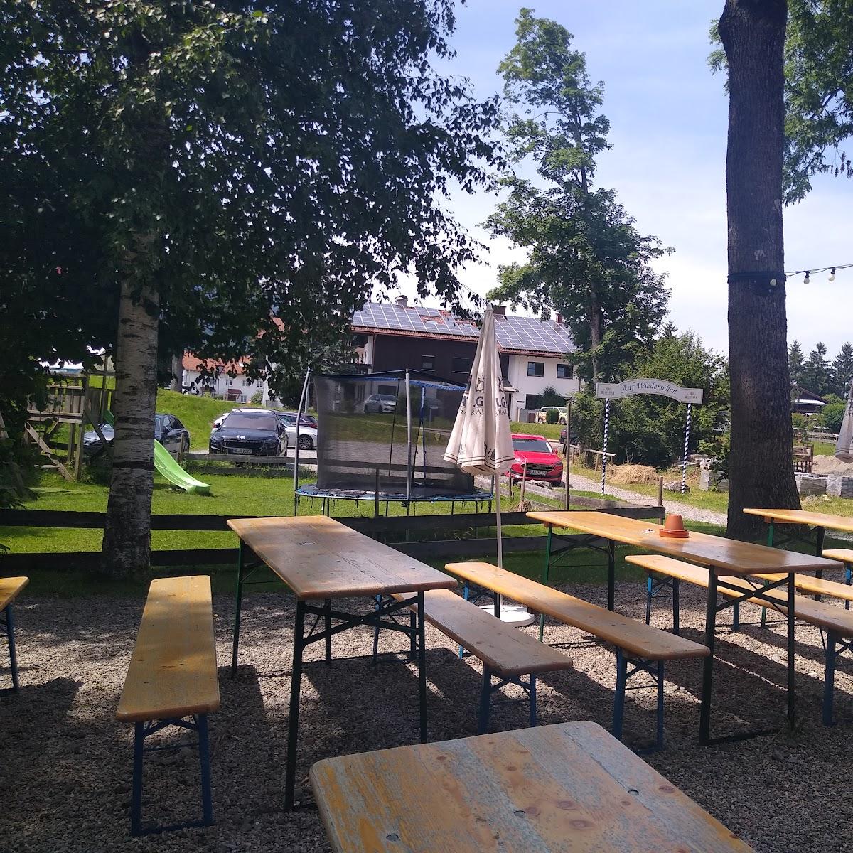 Restaurant "Zur Schießstätte - Biergarten" in Blaichach