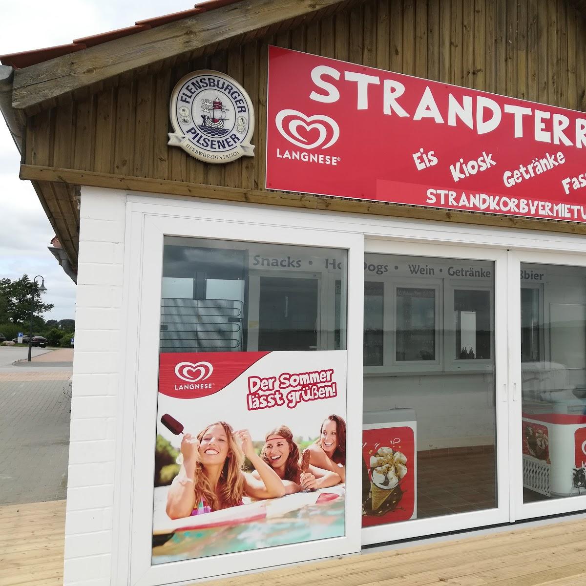 Restaurant "Strandterrasse Holnis" in Glücksburg (Ostsee)