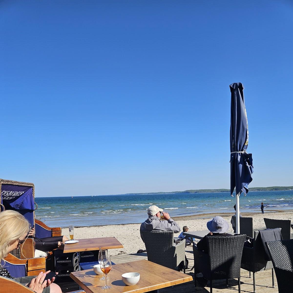 Restaurant "Strandterrasse Holnis" in Glücksburg (Ostsee)