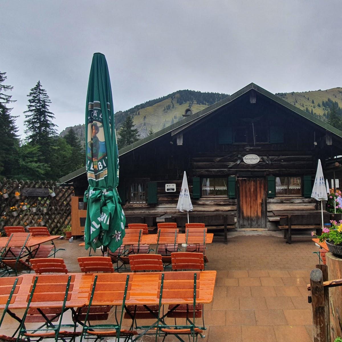 Restaurant "Kenzenhütte" in Halblech