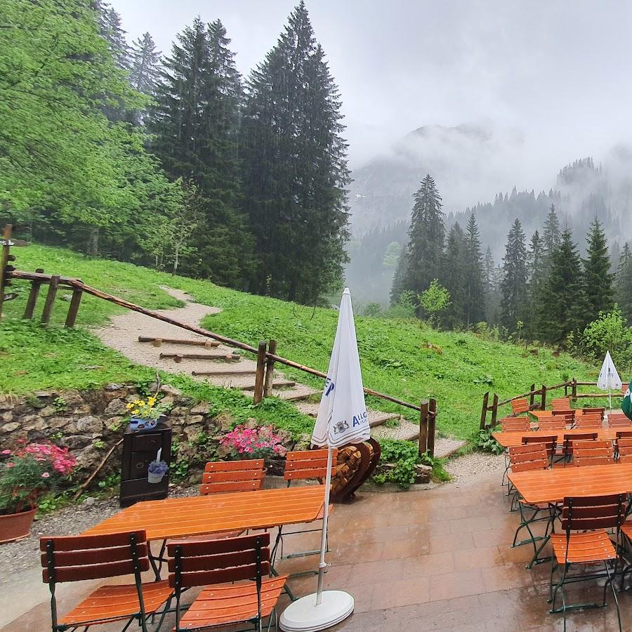 Restaurant "Kenzenhütte" in Halblech