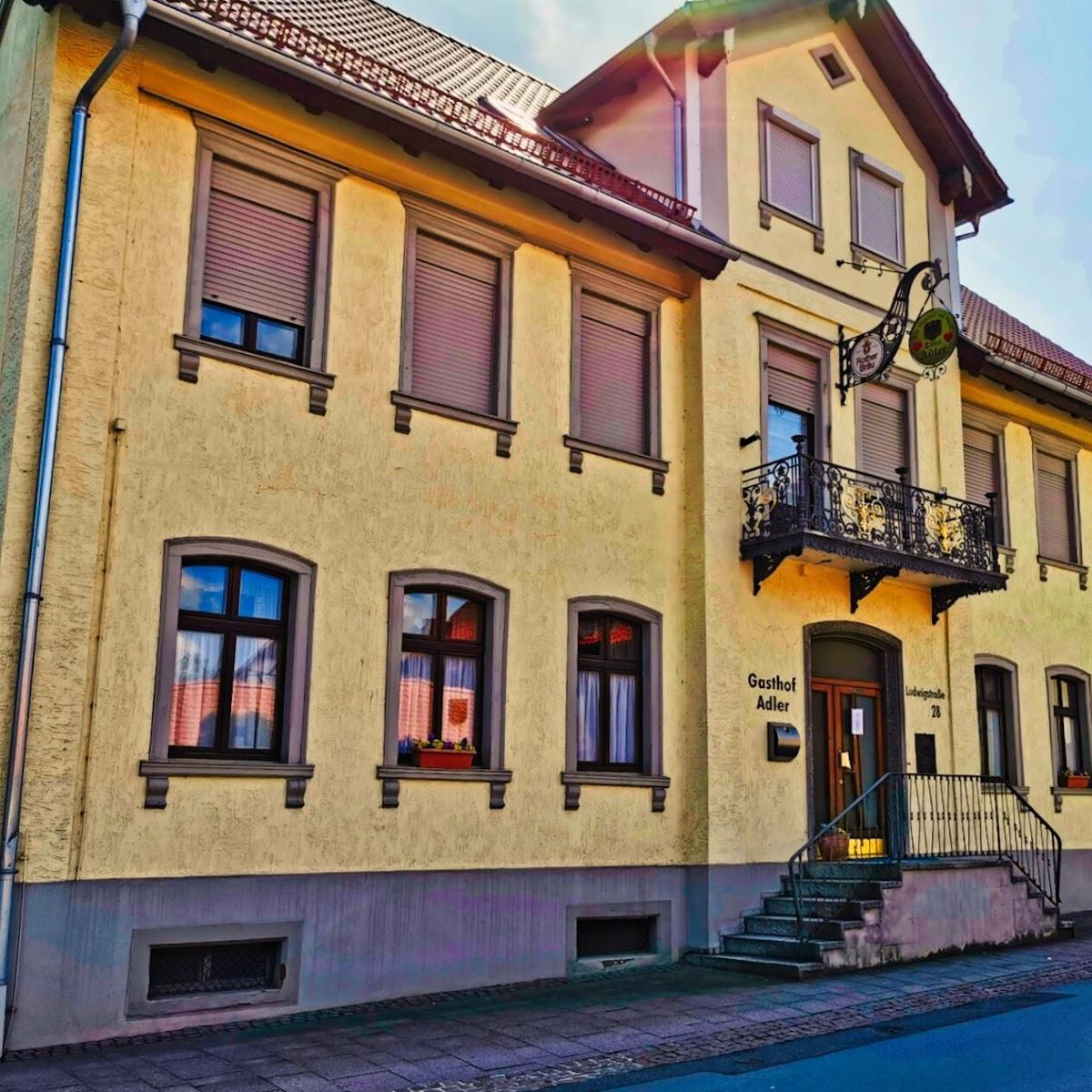 Restaurant "Gasthof Adler" in Bischofsheim in der Rhön