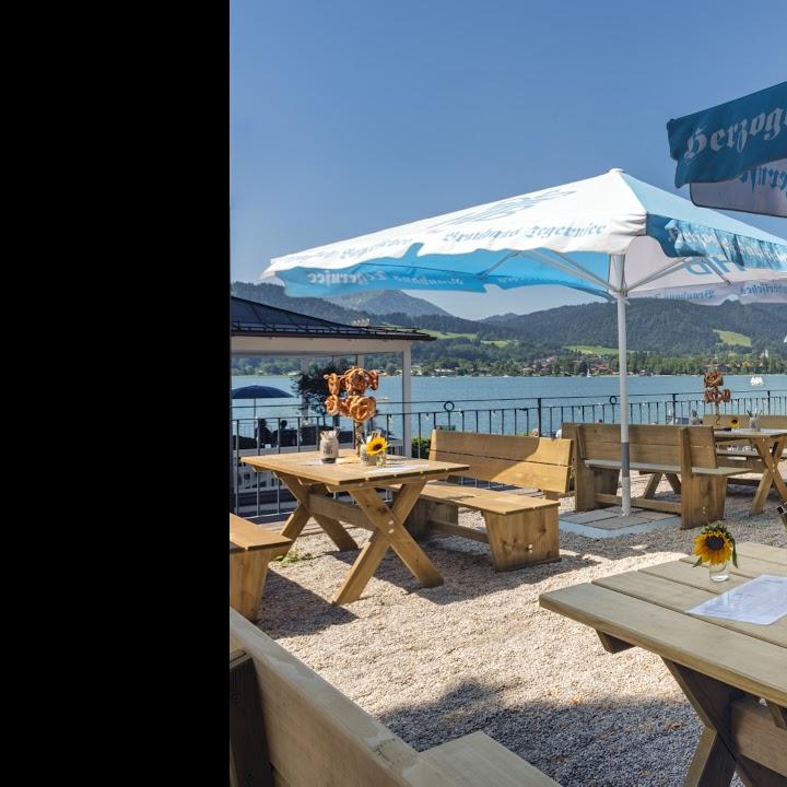 Restaurant "Biergarten Seehotel" in Tegernsee
