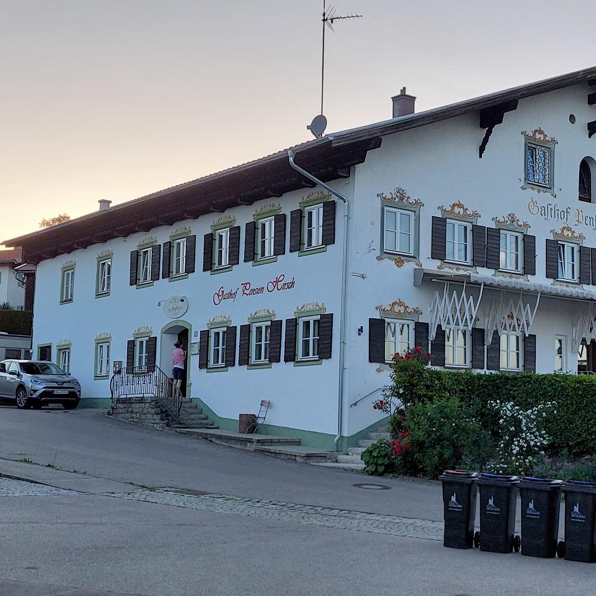 Restaurant "Gasthof Pension Hirsch" in Lechbruck am See