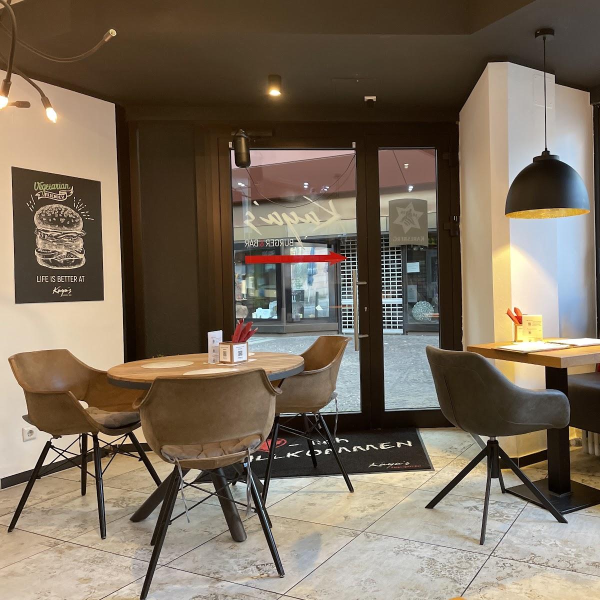 Restaurant "Kayas Burger & Bar" in Homburg