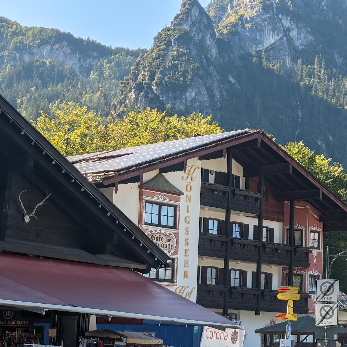Restaurant "Gasthaus Cafe" in Schönau am Königssee