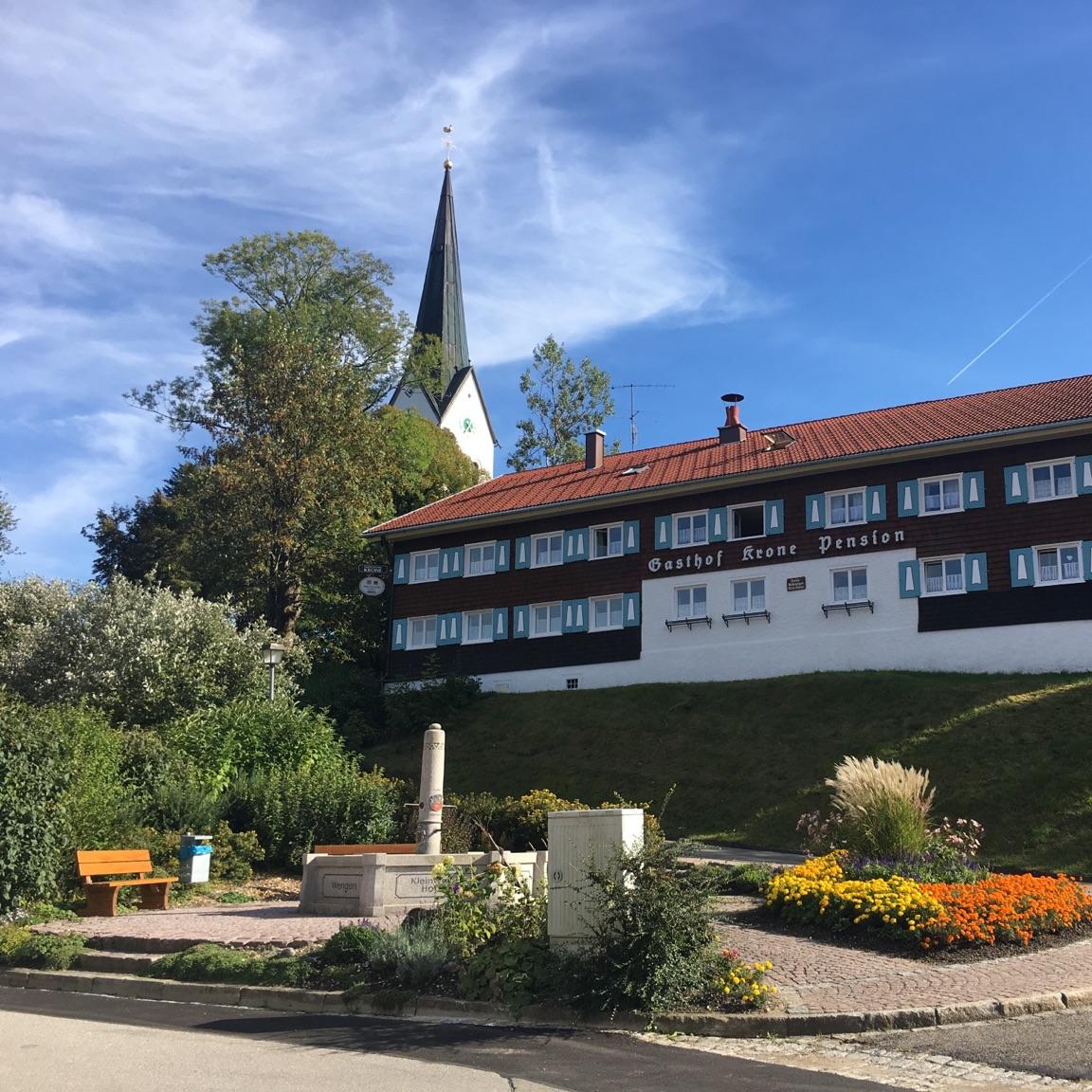Restaurant "Gasthof Pension Krone -" in Weitnau