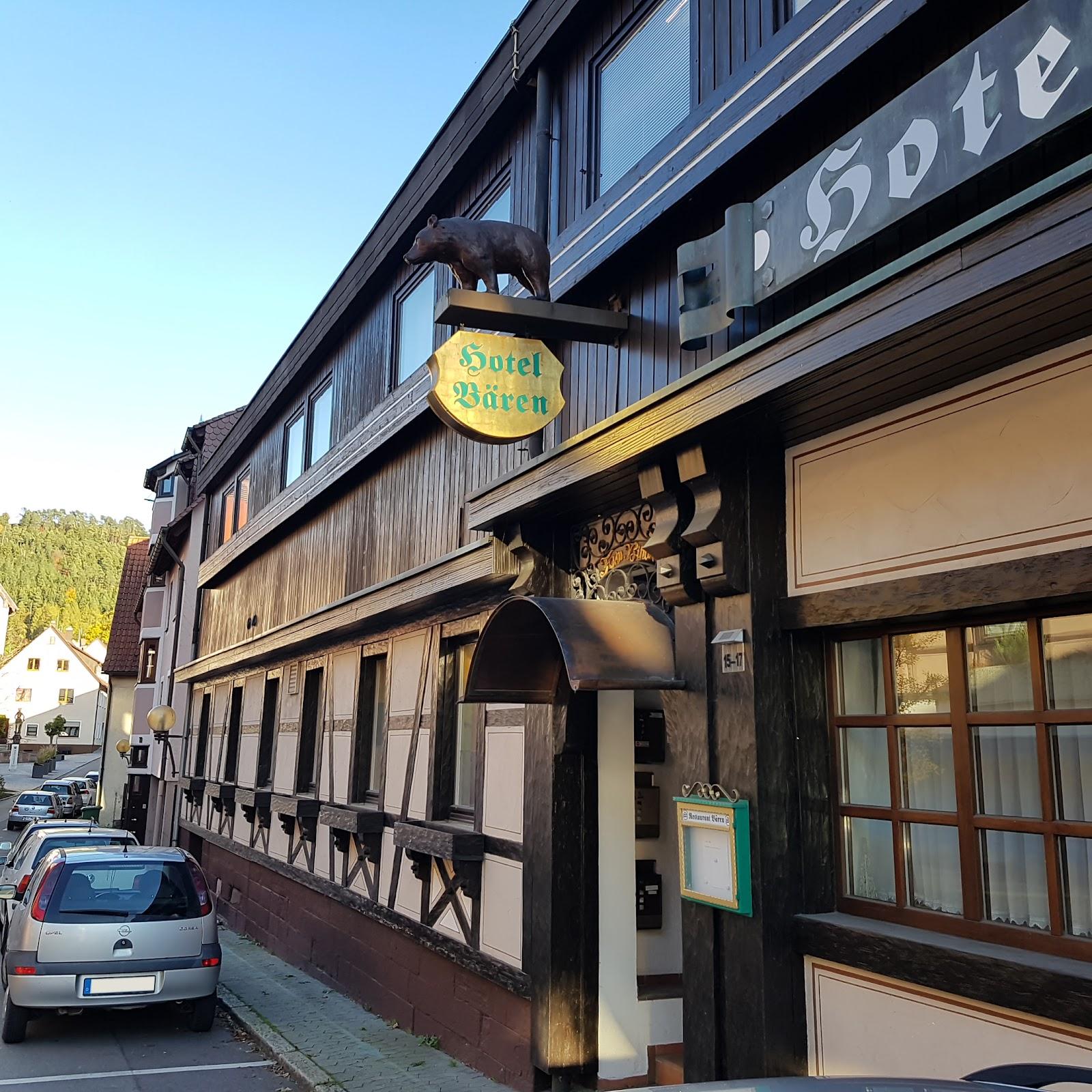 Restaurant "Hotel Bären" in Wildberg