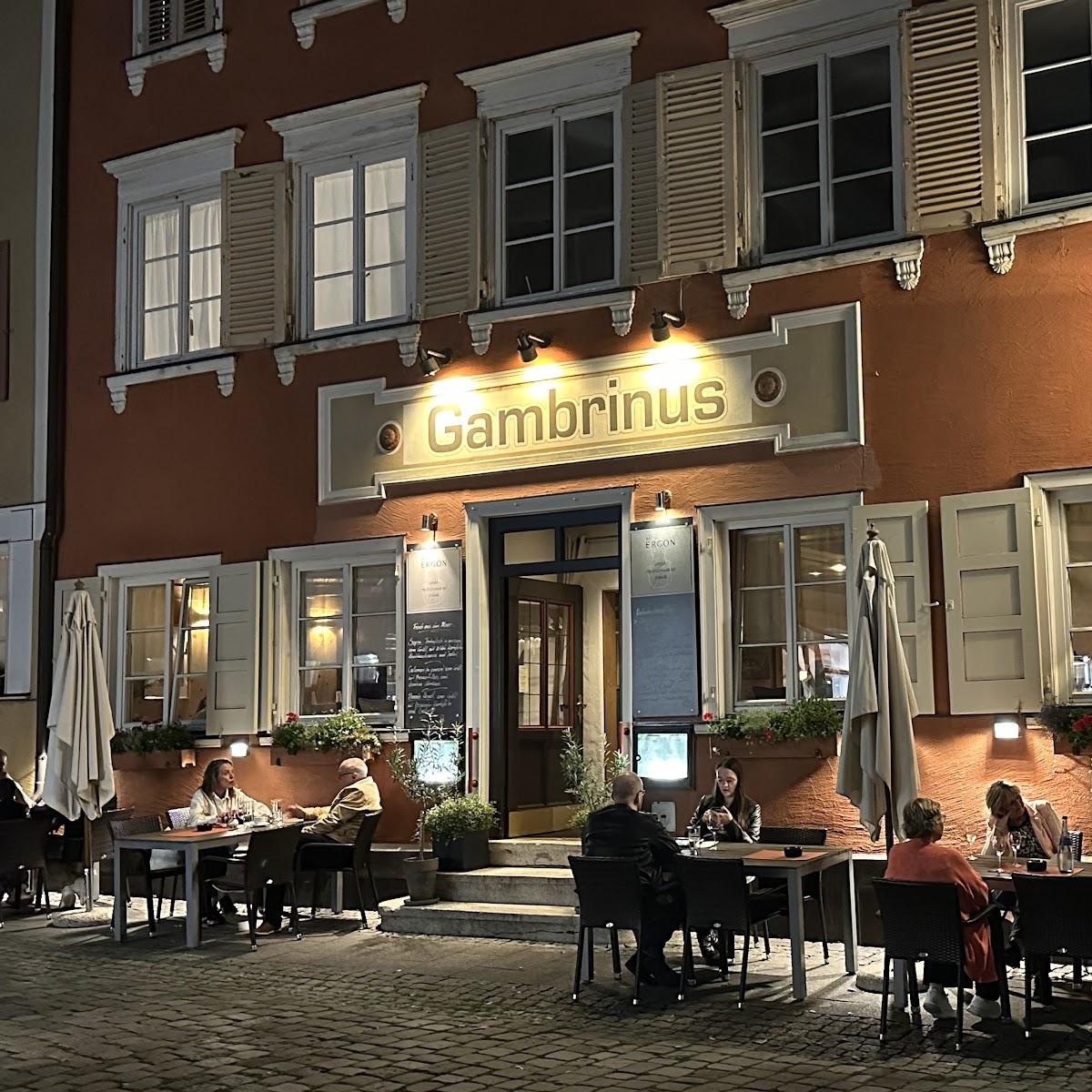 Restaurant "ERGON im Gambrinus - greek mediterranean cuisine" in Esslingen am Neckar
