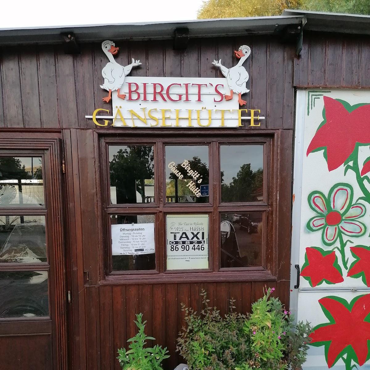Restaurant "Birgits Gänsehütte" in Ribnitz-Damgarten