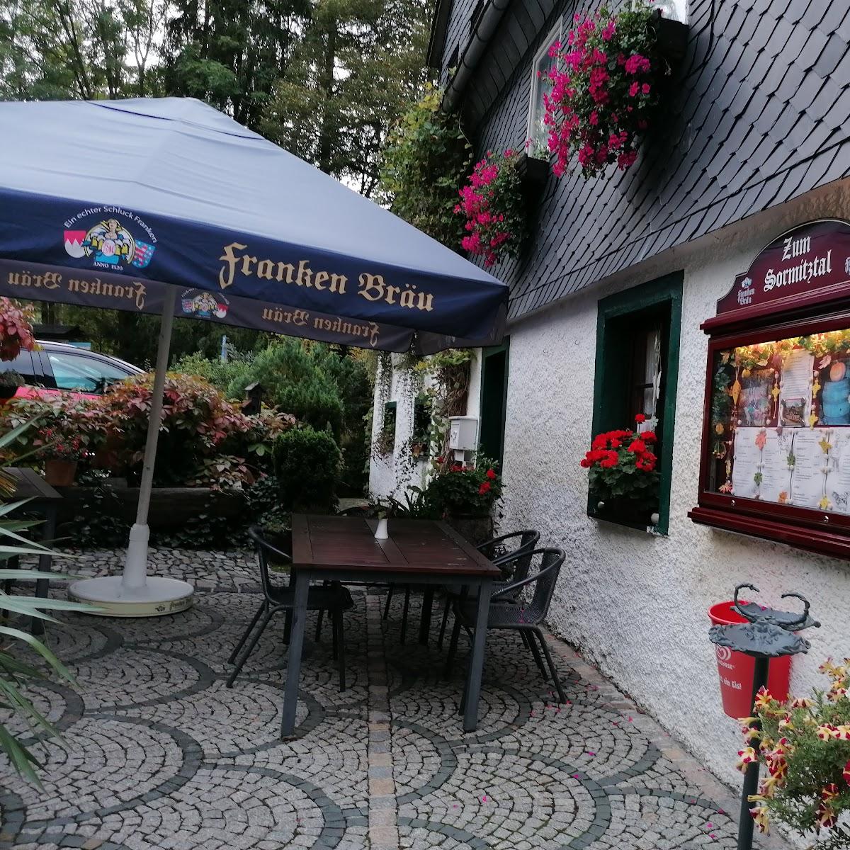 Restaurant "Gasthaus & Pension  Zum Sormitztal " in Wurzbach