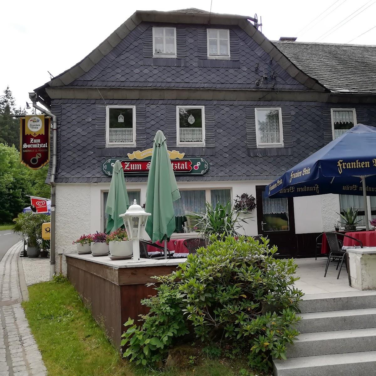 Restaurant "Gasthaus & Pension  Zum Sormitztal " in Wurzbach