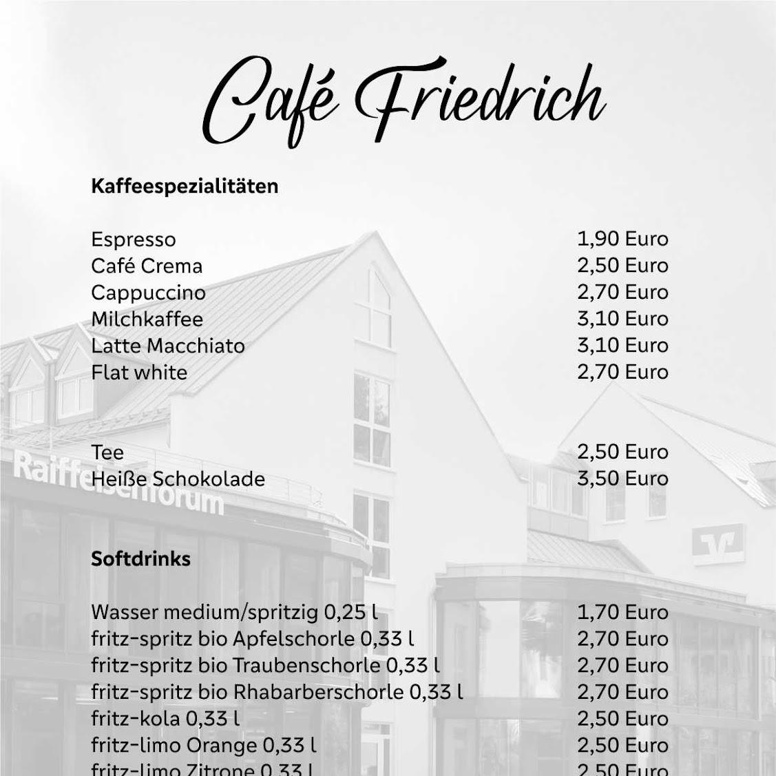 Restaurant "Café Friedrich" in Lohr am Main