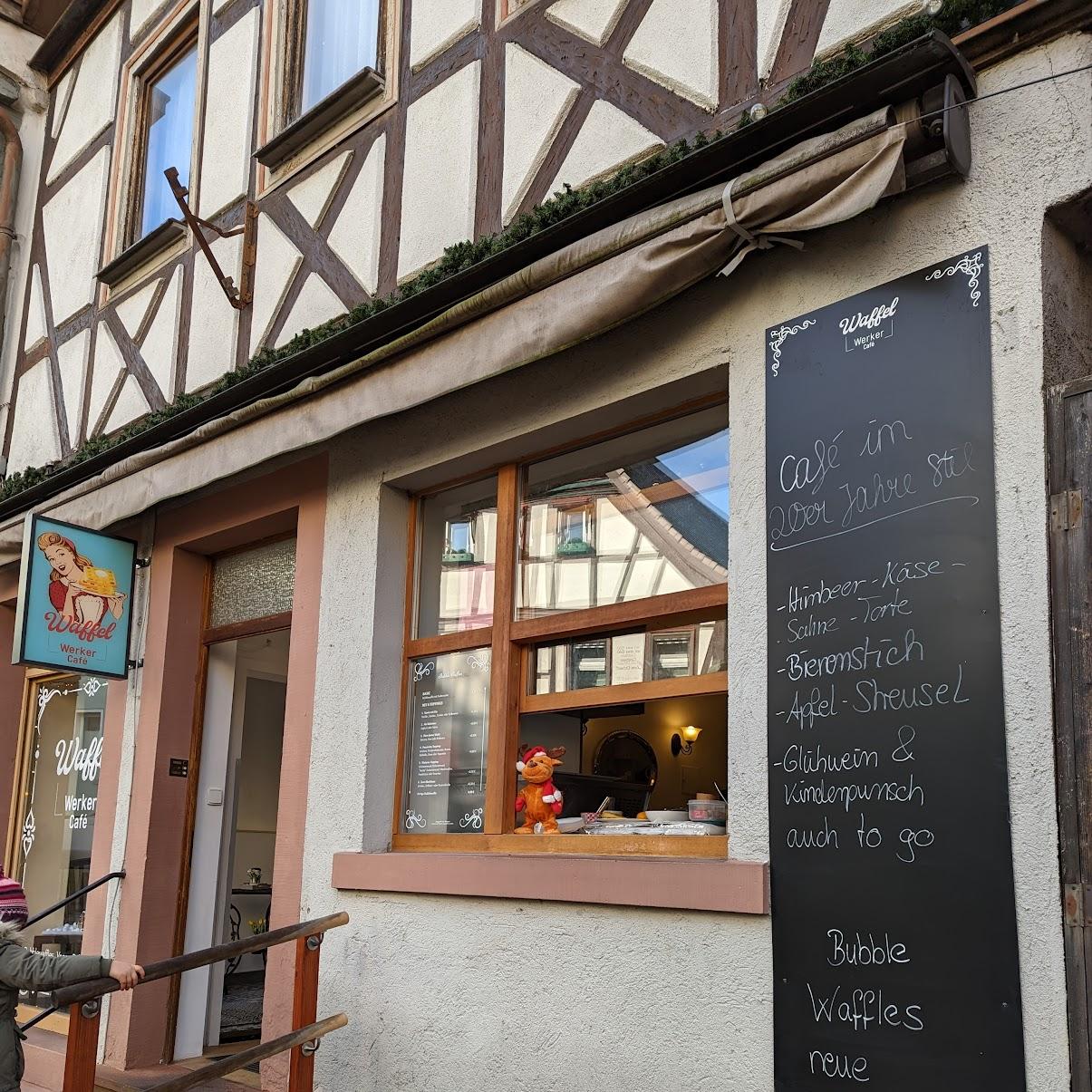 Restaurant "Waffelwerker Café" in Lohr am Main