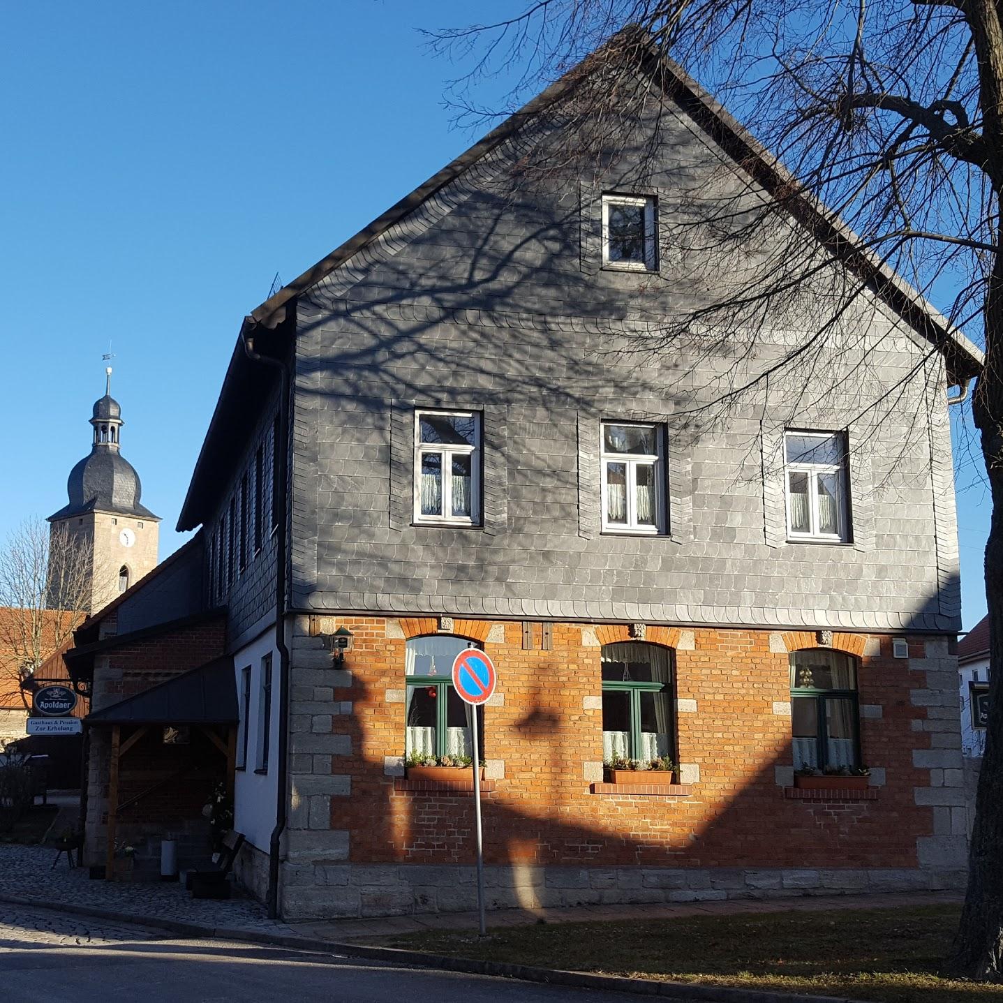 Restaurant "Gasthaus zur Erholung" in Geratal