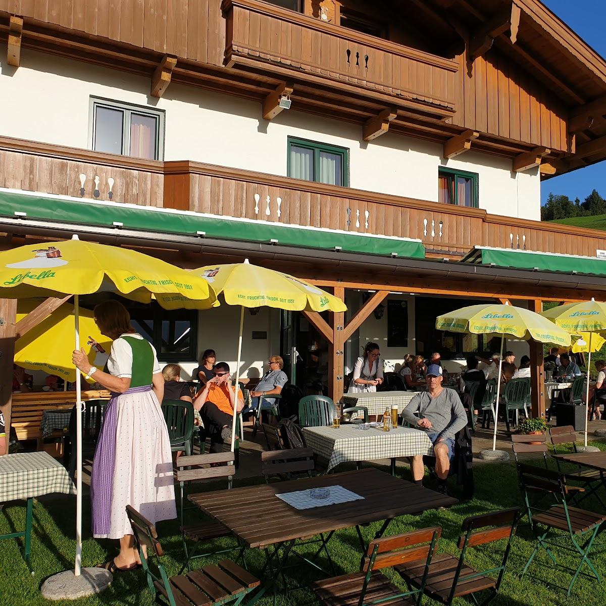 Restaurant "Alpengasthof Hirschberg" in Sankt Johann in Tirol