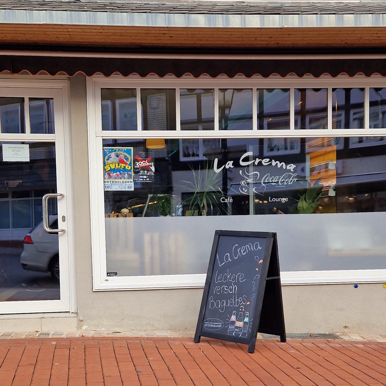 Restaurant "La Crema Café-Bistro-Lounge" in Schöningen