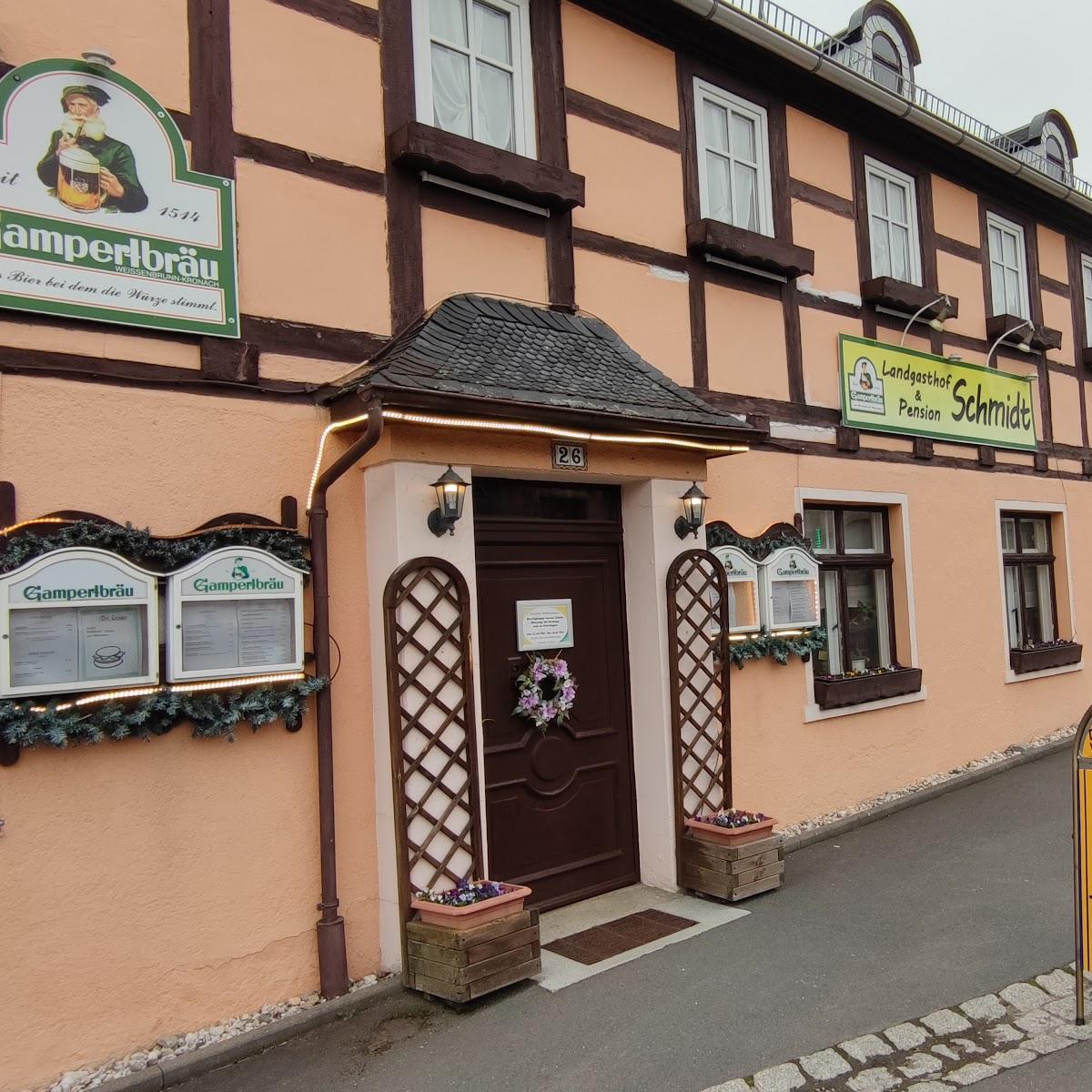 Restaurant "Landgasthof Schmidt" in Remptendorf