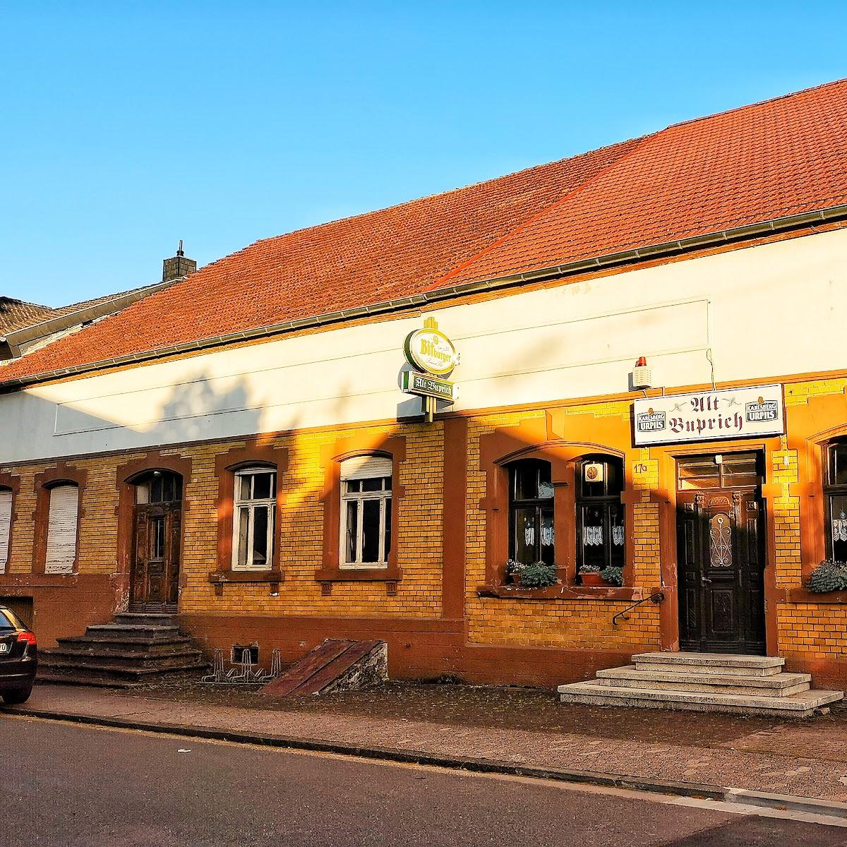 Restaurant "Alt Buprich Gaststätte" in Schmelz