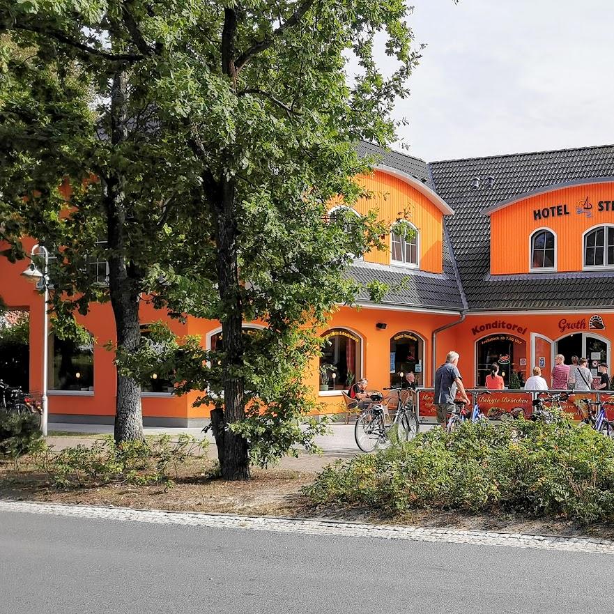 Restaurant "Hotel Strandburg" in Prerow