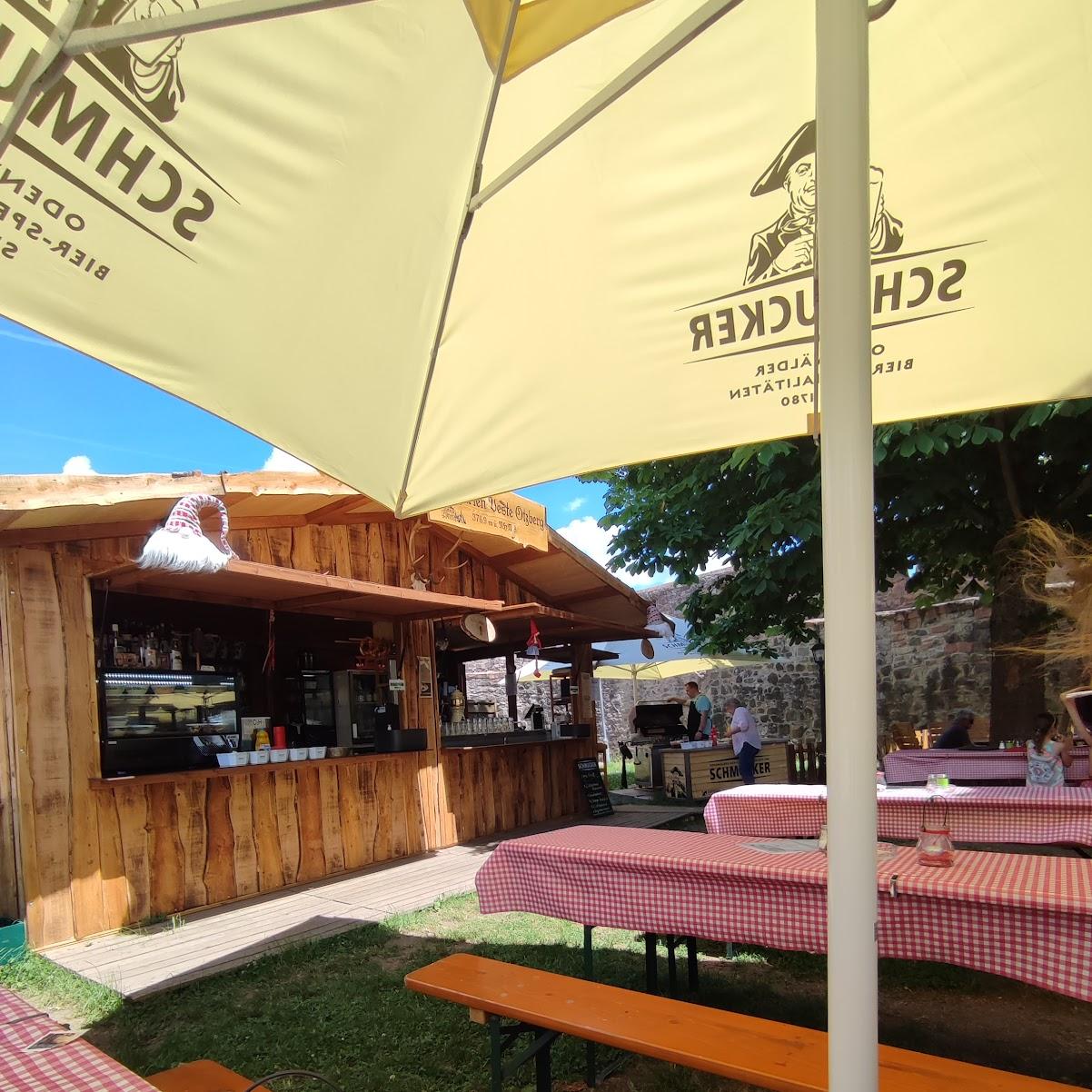 Restaurant "Biergarten Veste" in Otzberg