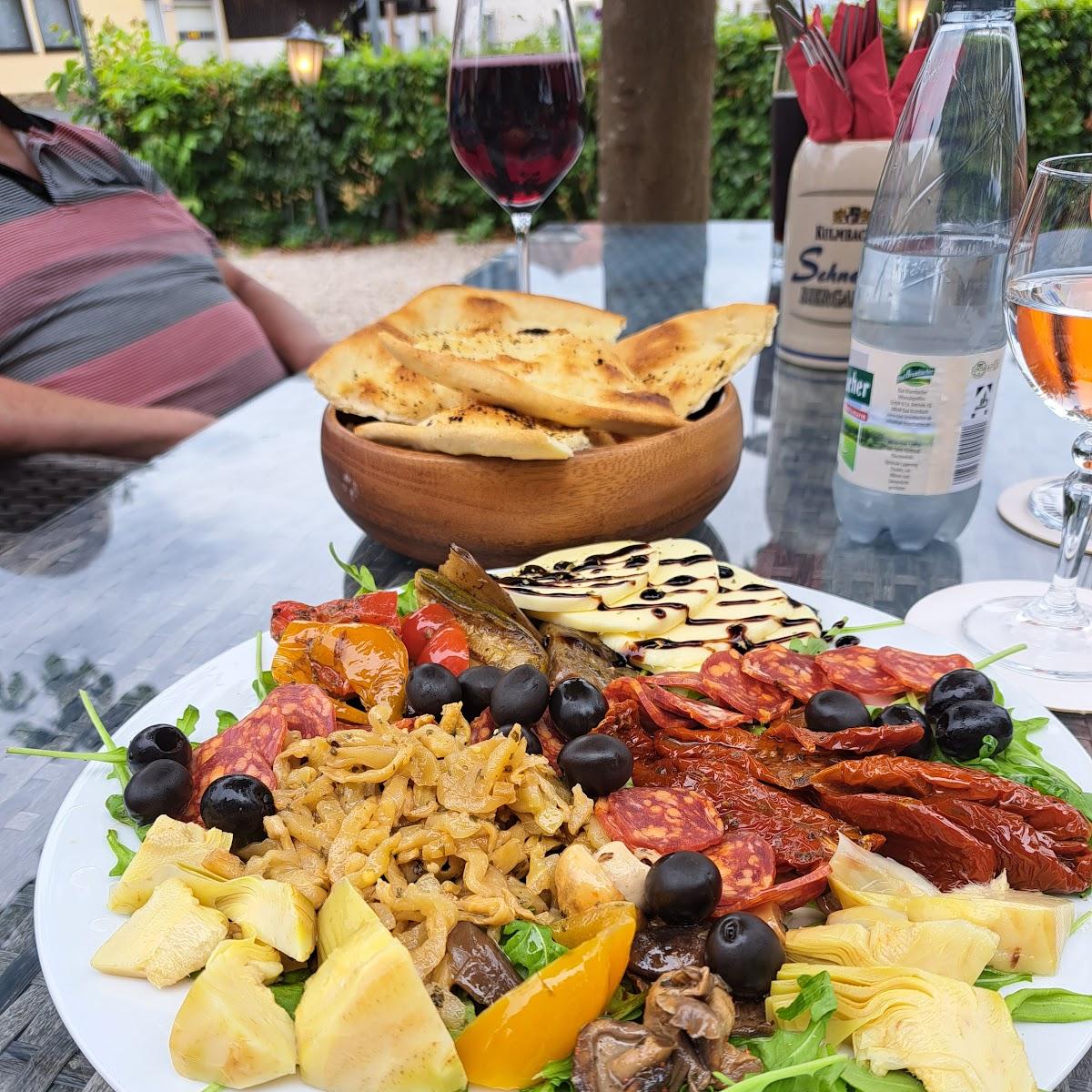 Restaurant "da Franco`s Biergarten" in Pressig