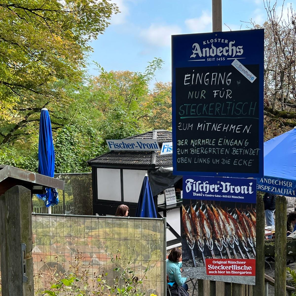Restaurant "Fischer Vroni" in Andechs