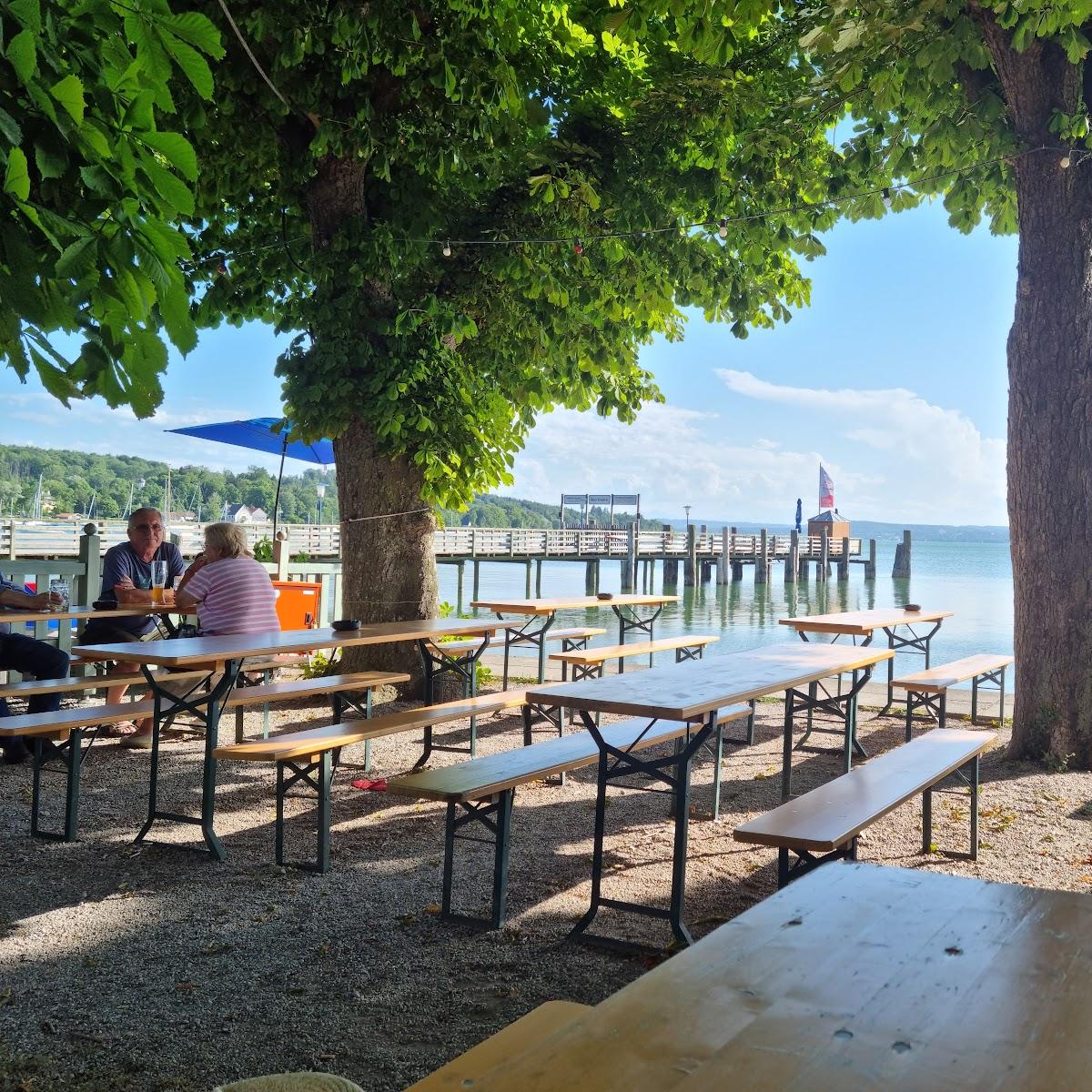 Restaurant "Biergarten Seehof Bar&Grill SB" in Herrsching am Ammersee
