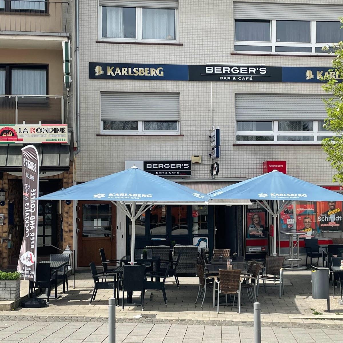 Restaurant "Bergers Cafe und Bar" in Riegelsberg