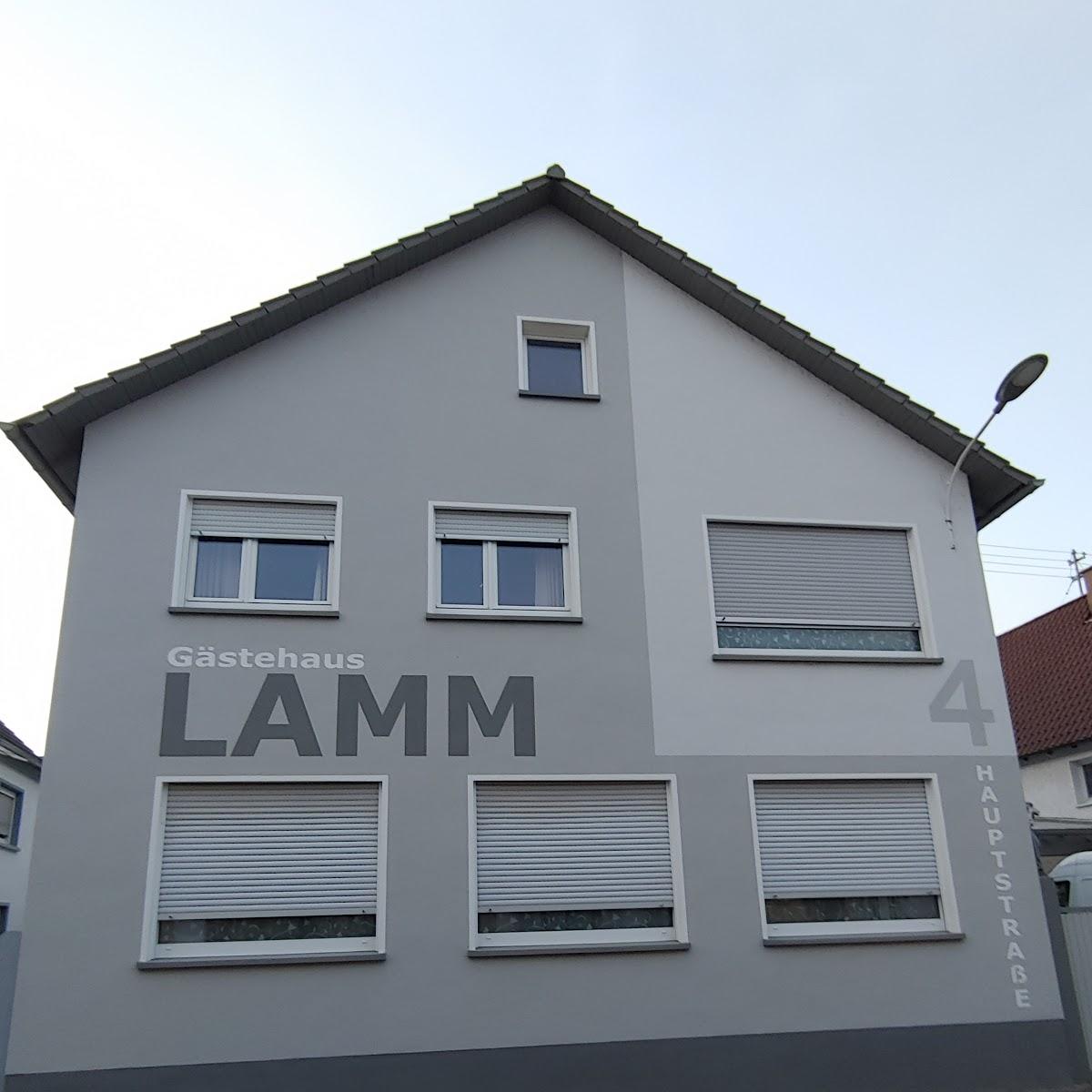 Restaurant "Gästehaus Lamm" in Kuhardt
