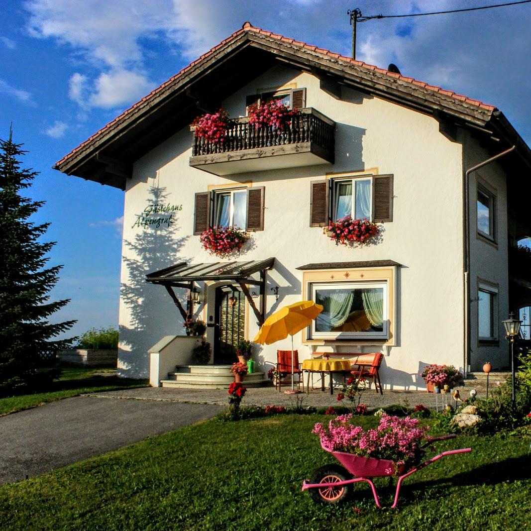 Restaurant "Gästehaus Alpengruß" in Bad Kohlgrub