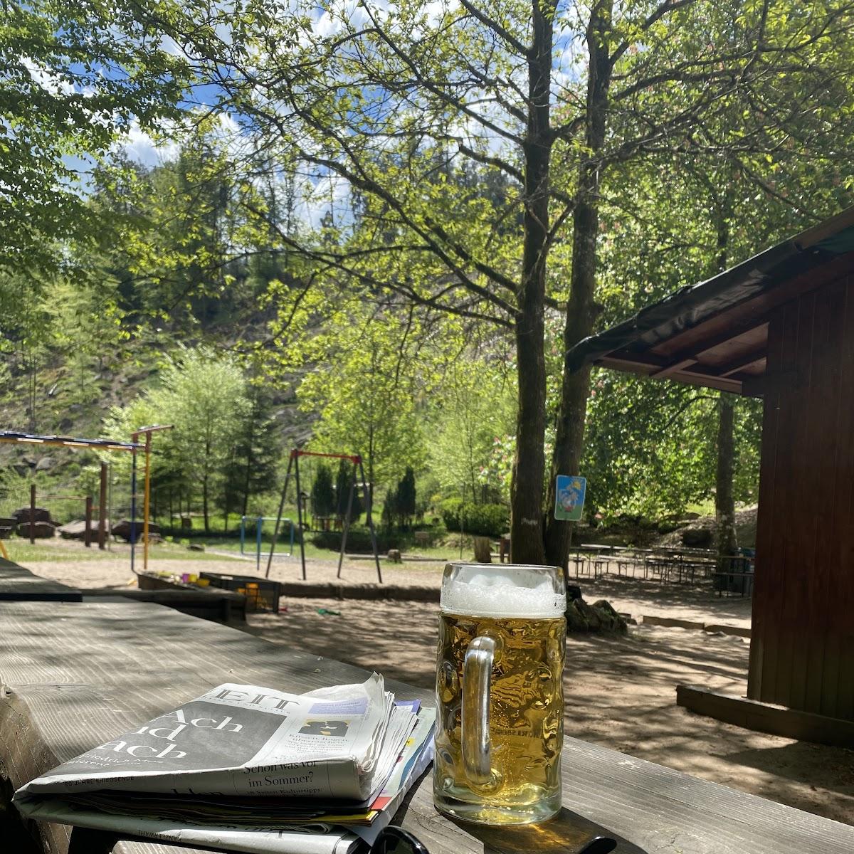 Restaurant "Naturfreundehaus Finsterbrunnertal" in Schopp