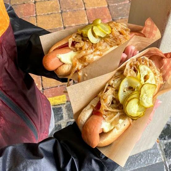 Restaurant "Moby Dick Hot Dogs" in Rust