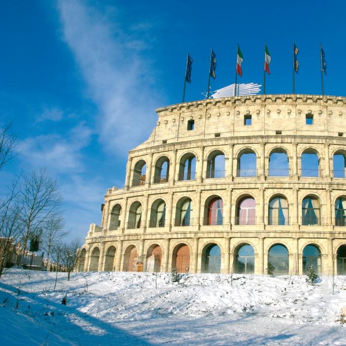 Restaurant "4-Sterne Superior Erlebnishotel  Colosseo " in Rust