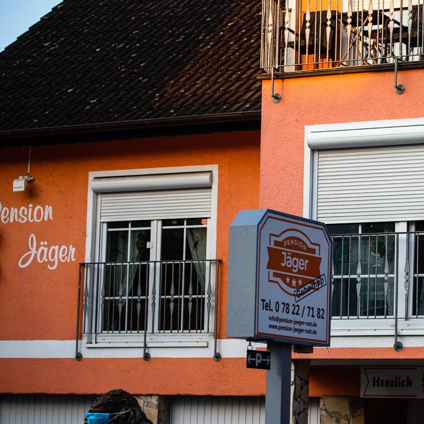 Restaurant "Pension Jäger" in Rust