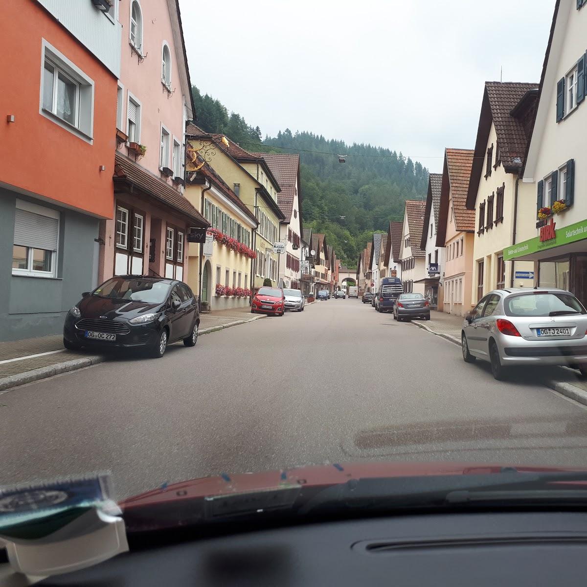 Restaurant "Gäste Zimmer zur Krone" in Oppenau