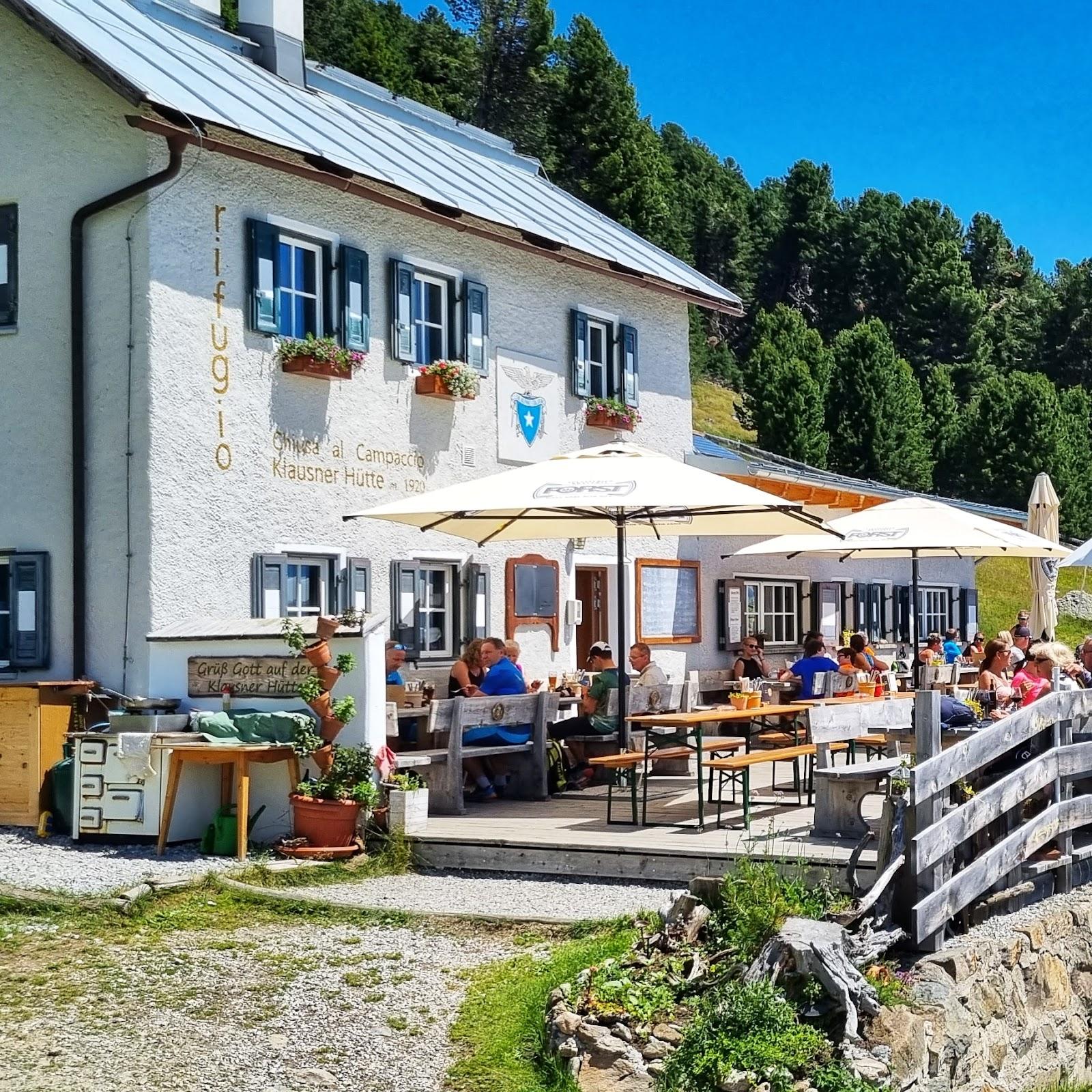 Restaurant "Klausner Hütte" in Klausen