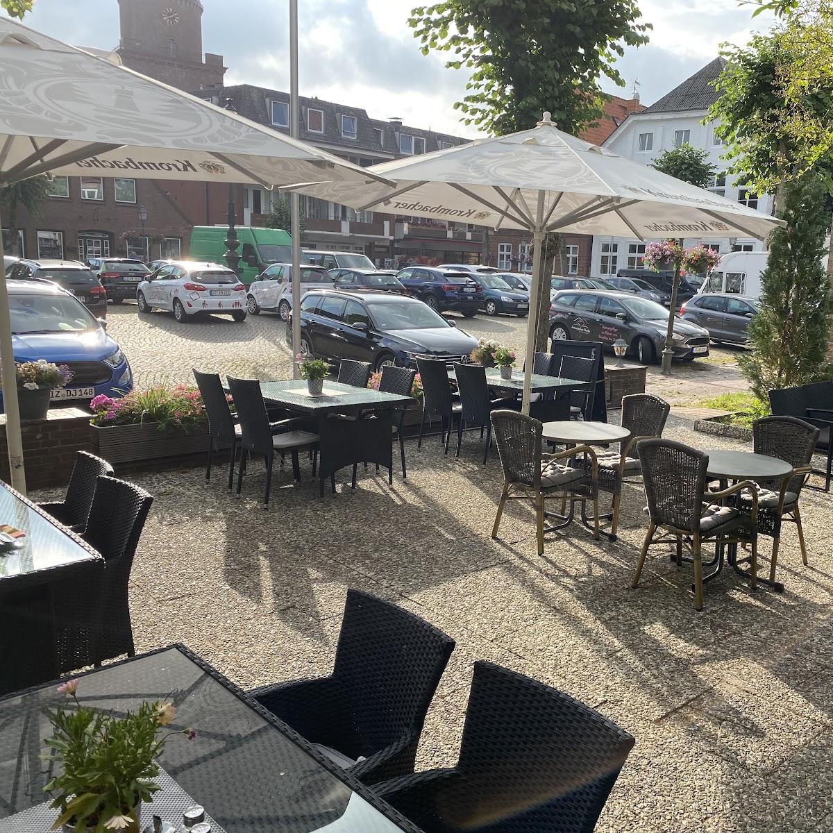 Restaurant "r Stadtcafe" in Krempe