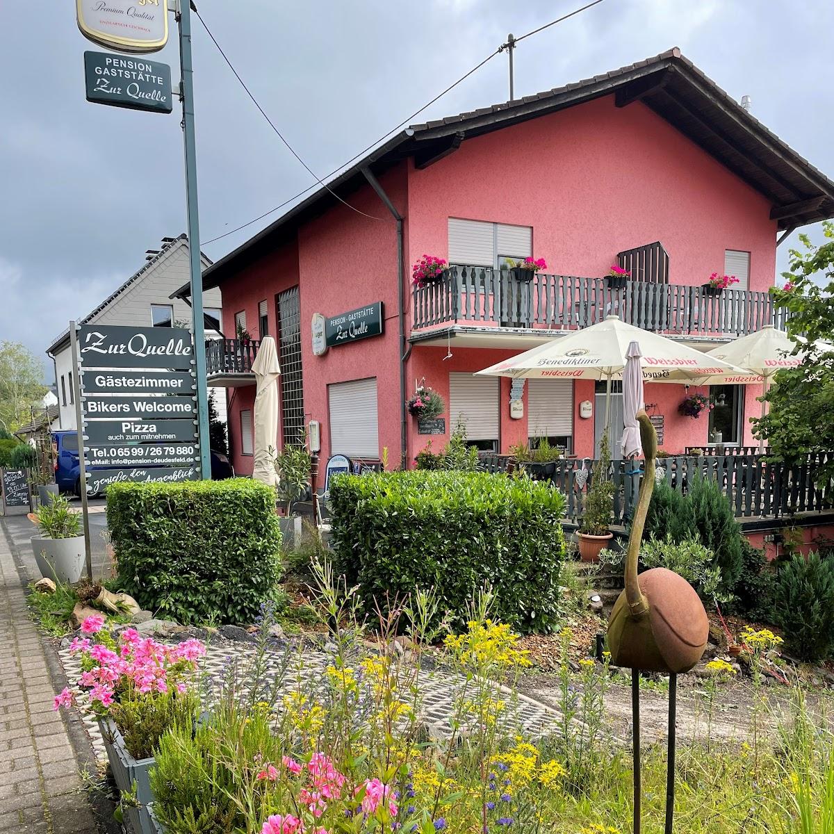 Restaurant "Pension-Gaststätte Zur Quelle , Familie Dijst" in Deudesfeld