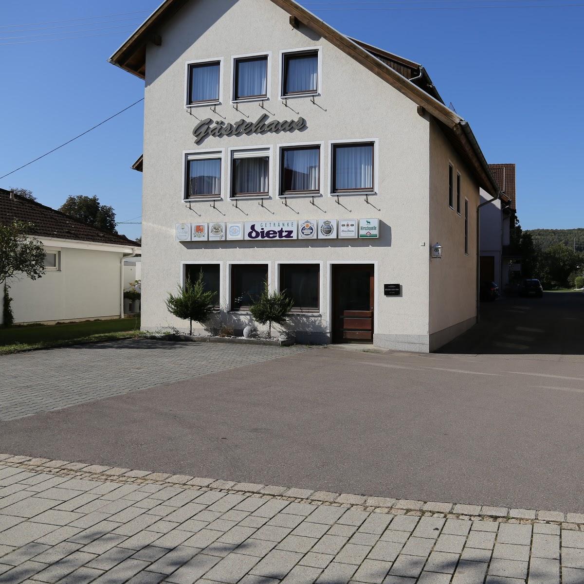 Restaurant "Hotel Dietz" in Allmendingen