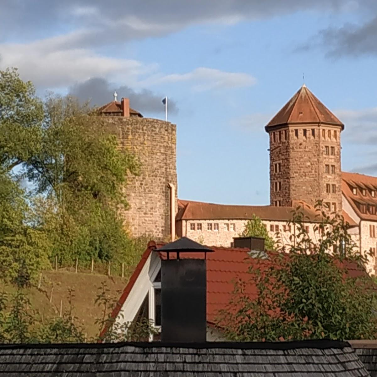 Restaurant "Pension Ullrich" in Rieneck