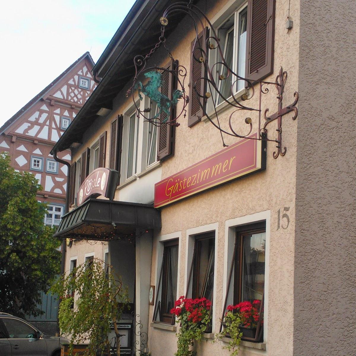Restaurant "Gasthaus Rössle" in  Urbach