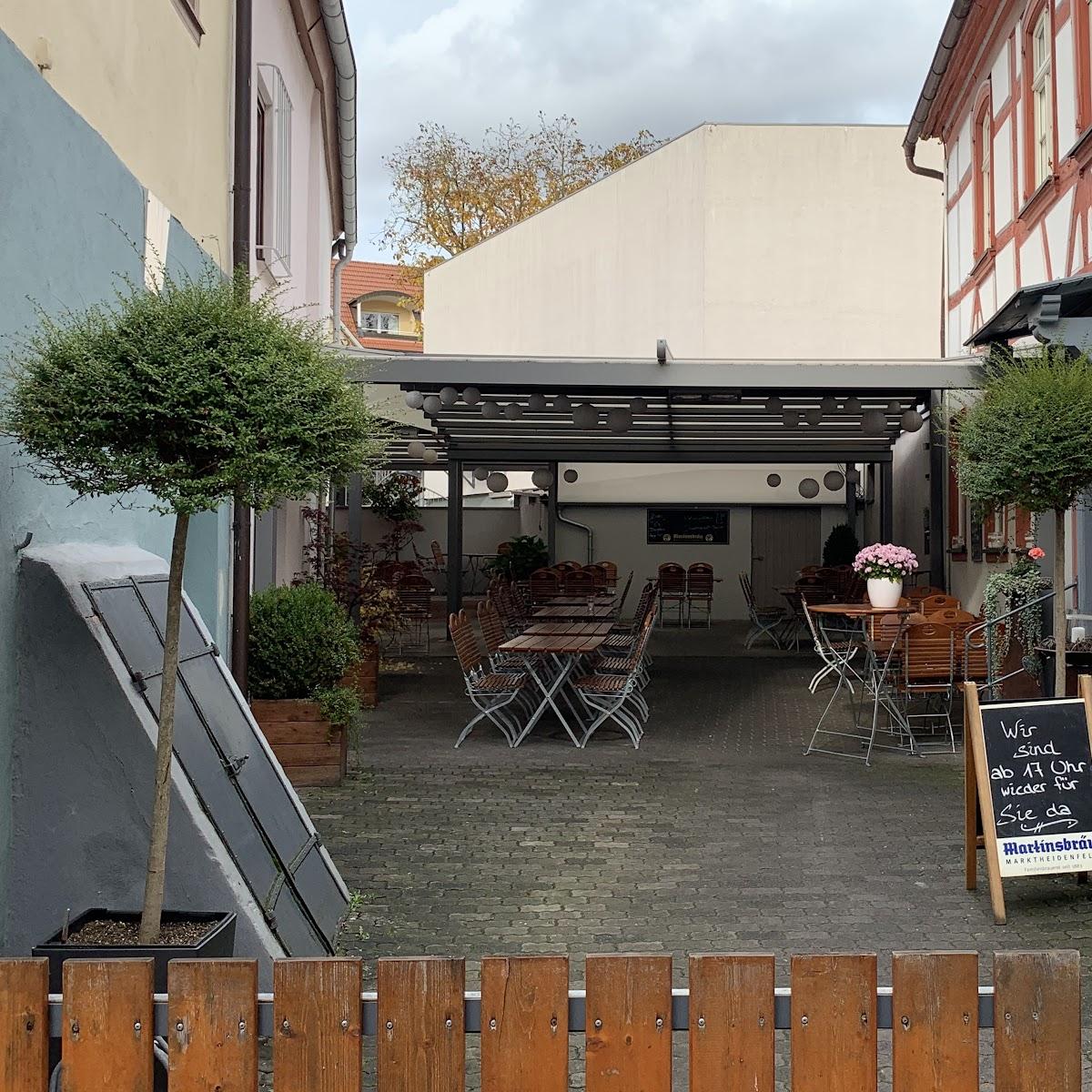 Restaurant "Bräustüble" in Marktheidenfeld