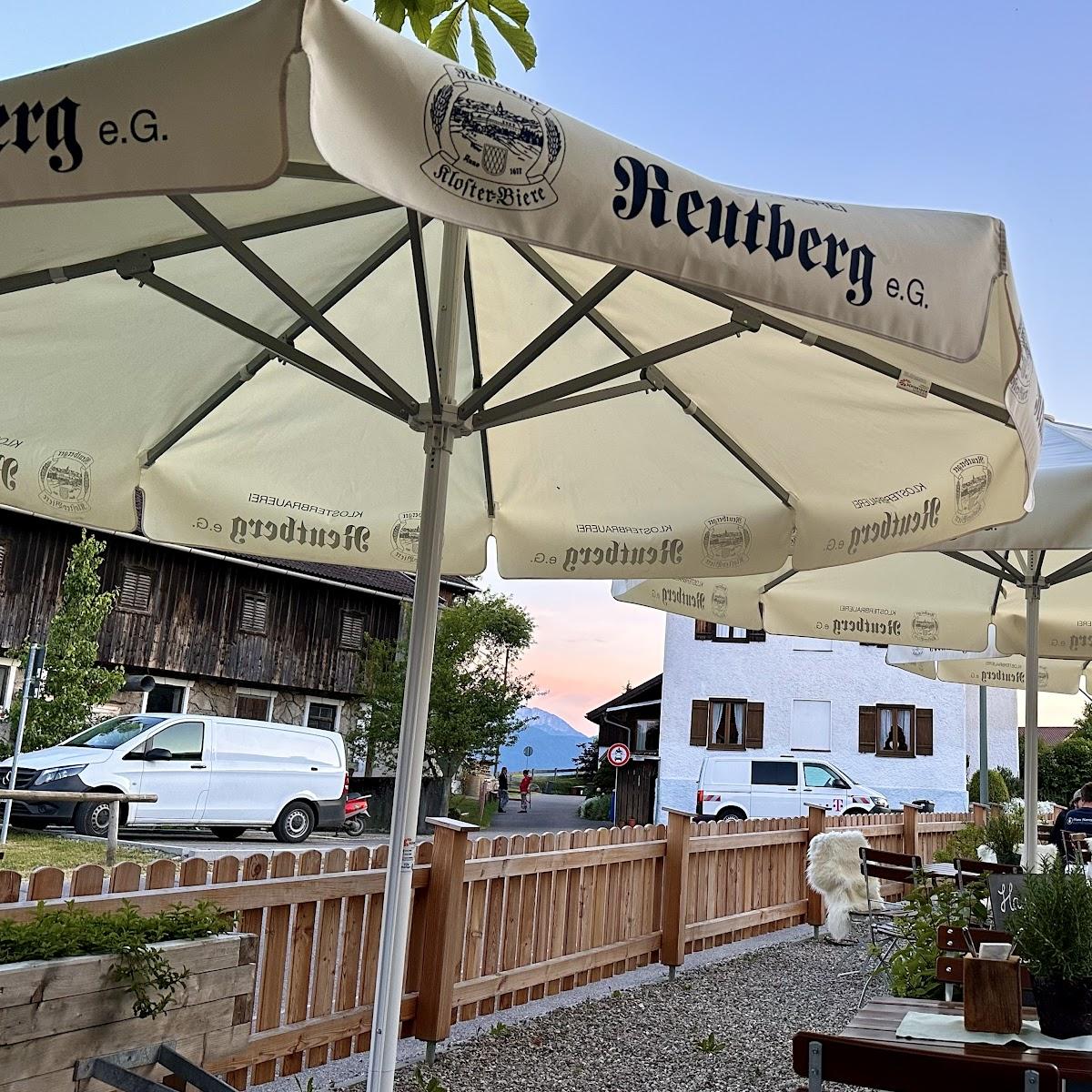 Restaurant "Gasthaus zur Mühle" in Gaißach