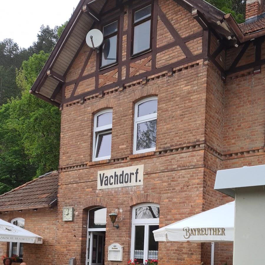 Restaurant "Gaststätte zum Bahnhof" in Vachdorf