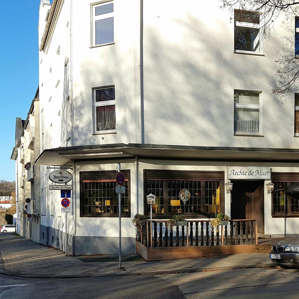 Restaurant "Aechte de Muer" in Schwelm