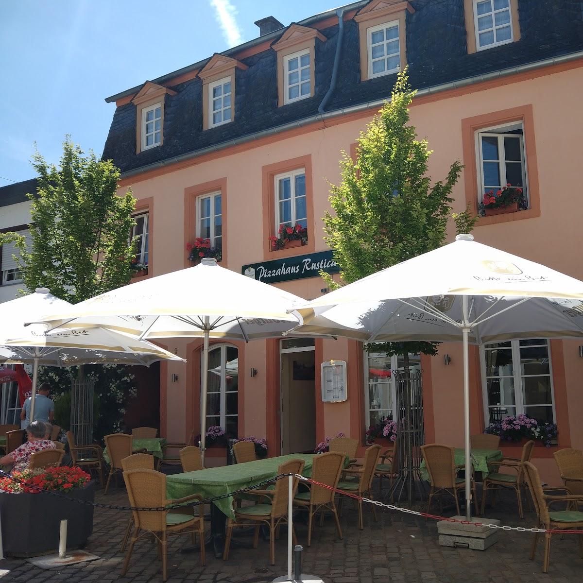 Restaurant "Pizzahaus Rustica" in Saarburg